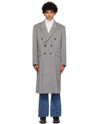 Ernest W. Baker Gray Double Breasted Coat