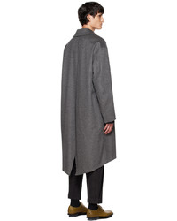 Undercover Gray Scalloped Coat