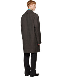 Wooyoungmi Gray Single Mid Coat