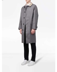 MACKINTOSH Grey Bonded Wool Coat