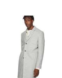 Tiger of Sweden Grey Wool Cempsey Coat
