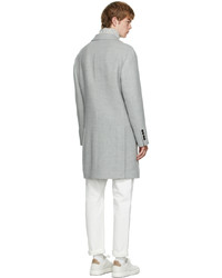 Brunello Cucinelli Grey Wool Coat
