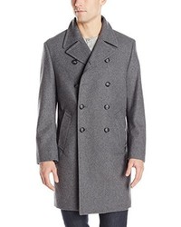 Kenneth Cole New York Egan 39 Inch Double Breasted 8 Button Coat