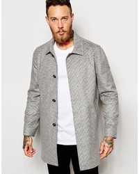 Noose Monkey Noose Monkey Wool Houndstooth Trench