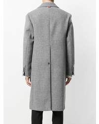 Thom Browne Relaxed Bal Collar Overcoat
