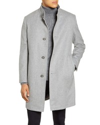 Nordstrom Men's Shop Trim Fit Wool Blend Overcoat