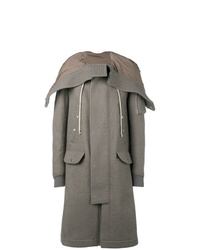 Rick Owens Zipped Hood Coat