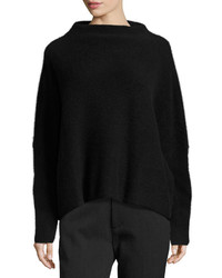 Vince Boiled Cashmere Funnel Neck Sweater