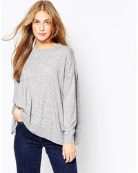 Asos Collection Oversized Sweater In Alpaca Mix