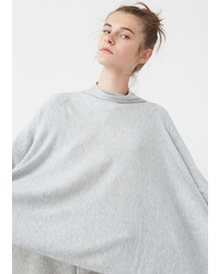 Mango Fine Knit Oversize Sweater
