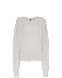 Unravel Project Long Sleeve Wool Blend Sweater