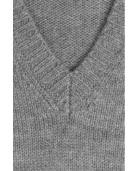 Jil Sander Navy Oversize Wool Pullover