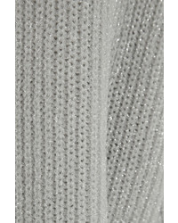 Chloé Oversized Metallic Chunky Knit Sweater