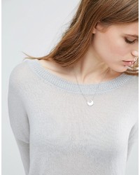 Asos Oversized Sweater In Sheer Knit