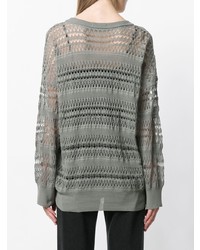 Christian Wijnants Panelled Oversized Sweater