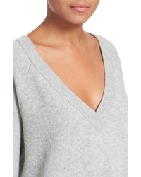 Alexander Wang T By Wool Cashmere V Neck Sweater