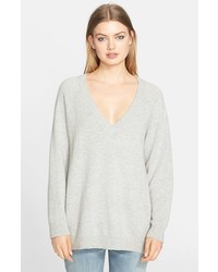 Alexander Wang T By Wool Cashmere V Neck Sweater