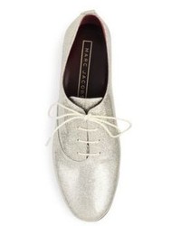 Marc Jacobs Betty Glitter Lace Up Oxfords
