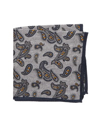 Nordstrom Paisley Queens Oxford Silk Pocket Square