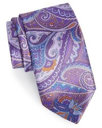 David Donahue Paisley Silk Tie