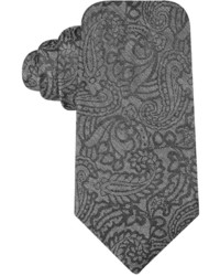 Ryan Seacrest Distinction Paisley Overstripe Slim Tie