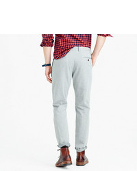 J.Crew Brushed Cotton Melange Twill Pant In 770 Straight Fit