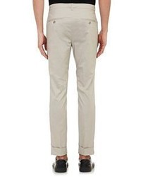 ATM Anthony Thomas Melillo Lightweight Cuffed Trousers Grey