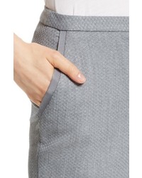 Ted Baker London Nadt Bow Detail Textured Ankle Trousers