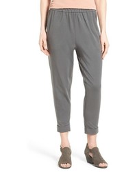 Eileen Fisher Slouchy Stretch Jersey Pants