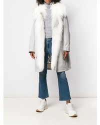 Yves Salomon Fur Collar Parka