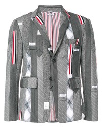 Thom Browne Suiting Tie Embroidery Sport Coat