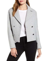 Ted Baker London Agneta Double Breasted Crop Jacket