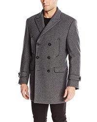 Calvin Klein Medwin Double Breasted Peacoat