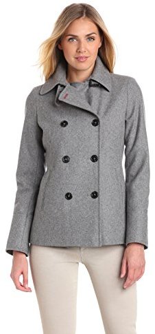tommy hilfiger classic wool blend coat