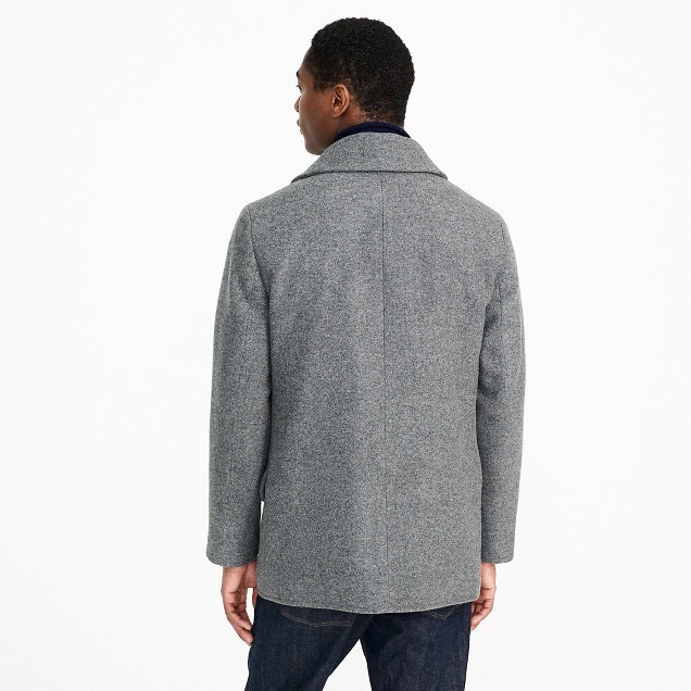 J.Crew Dock Peacoat With Thinsulate, $298 | J.Crew | Lookastic