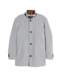 Johnston & Murphy Wool Blend Coat With