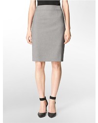 Calvin Klein Pattern Pencil Suit Skirt