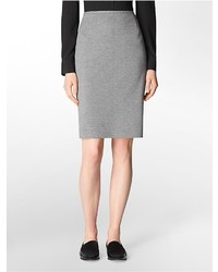 Calvin Klein Pattern Pencil Suit Skirt