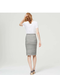 LOFT Petite Long Knit Pencil Skirt