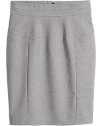 H&M Pencil Skirt Black Ladies