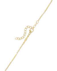 Jacquie Aiche 14 Karat Gold Pearl And Diamond Necklace