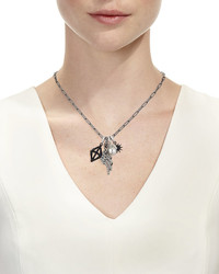 Lulu Frost Crystal Star Wing Charm Necklace