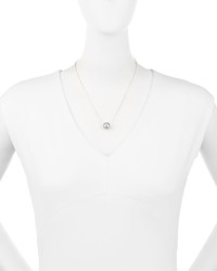 Majorica Gray Pearl Pendant Necklace
