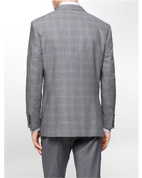 Calvin Klein Classic Fit Grey Check Sports Jacket