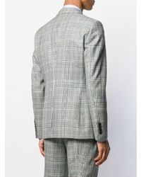 Alexander McQueen Check Tailored Blazer