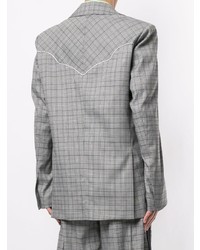 Boramy Viguier Checked Tailored Blazer