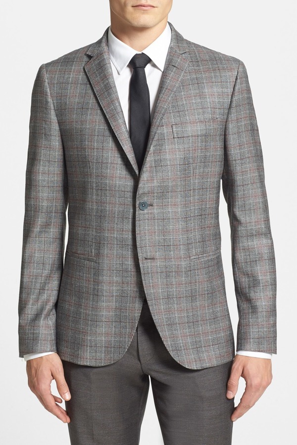 Duckie Brown Gentle Trim Fit Plaid Wool Sport Coat | Where to buy & how ...