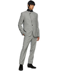 Vivienne Westwood Grey Check Classic Tailoring Blazer