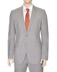 Forbrydelse Anslået At dræbe Hugo Boss James Sharp Gray Plaid Two Button Wool New Blazer, $274 |  Amazon.com | Lookastic