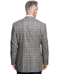 Brooks Brothers Madison Fit Saxxon Wool Plaid With Deco Sport Coat